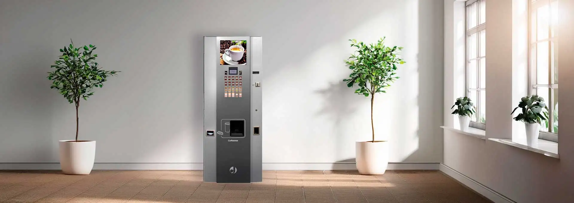 Máquina vending de café Free Standing Jofemar COFFEEMAR XL46