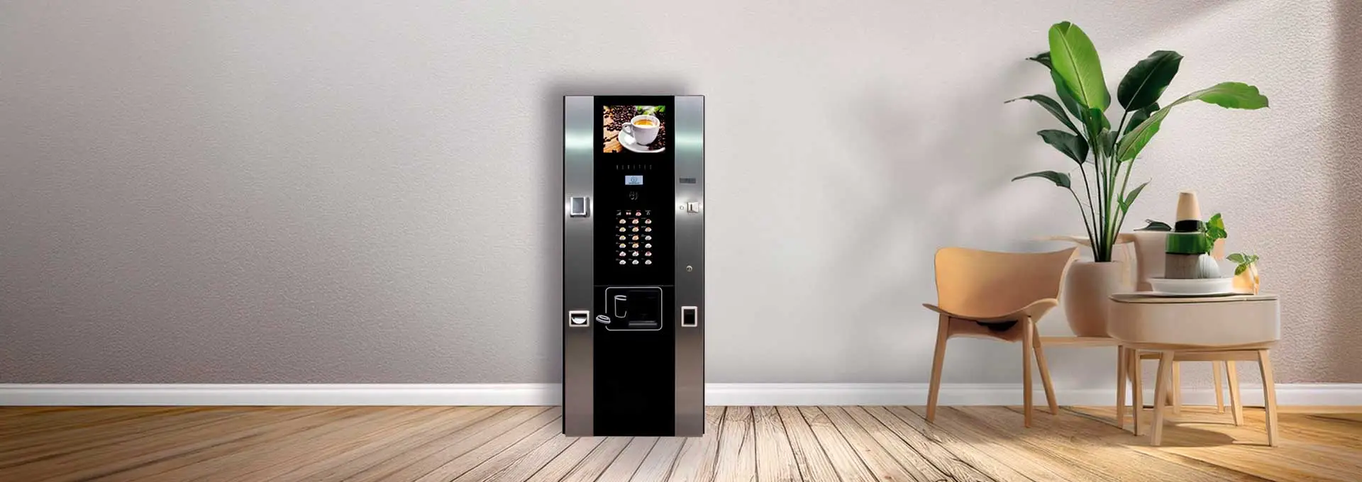 Máquina vending de café Free Standing Jofemar COFFEEMAR XL46