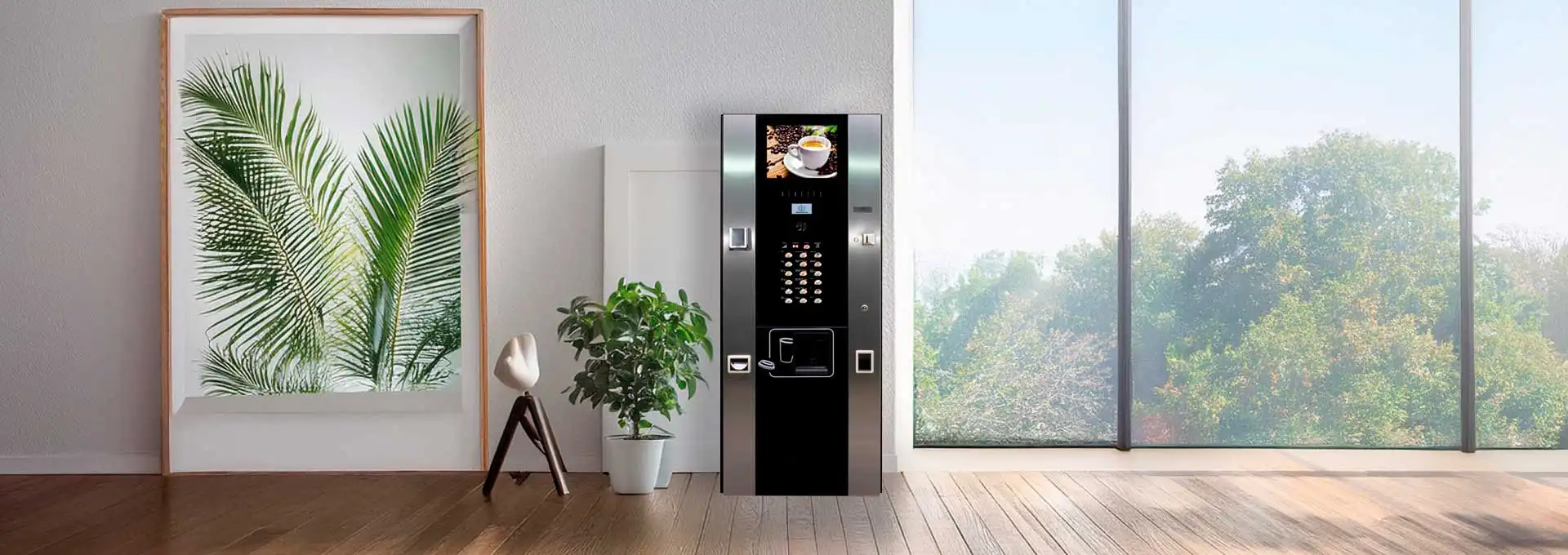 Máquina vending de café Free Standing Jofemar COFFEEMAR XL46