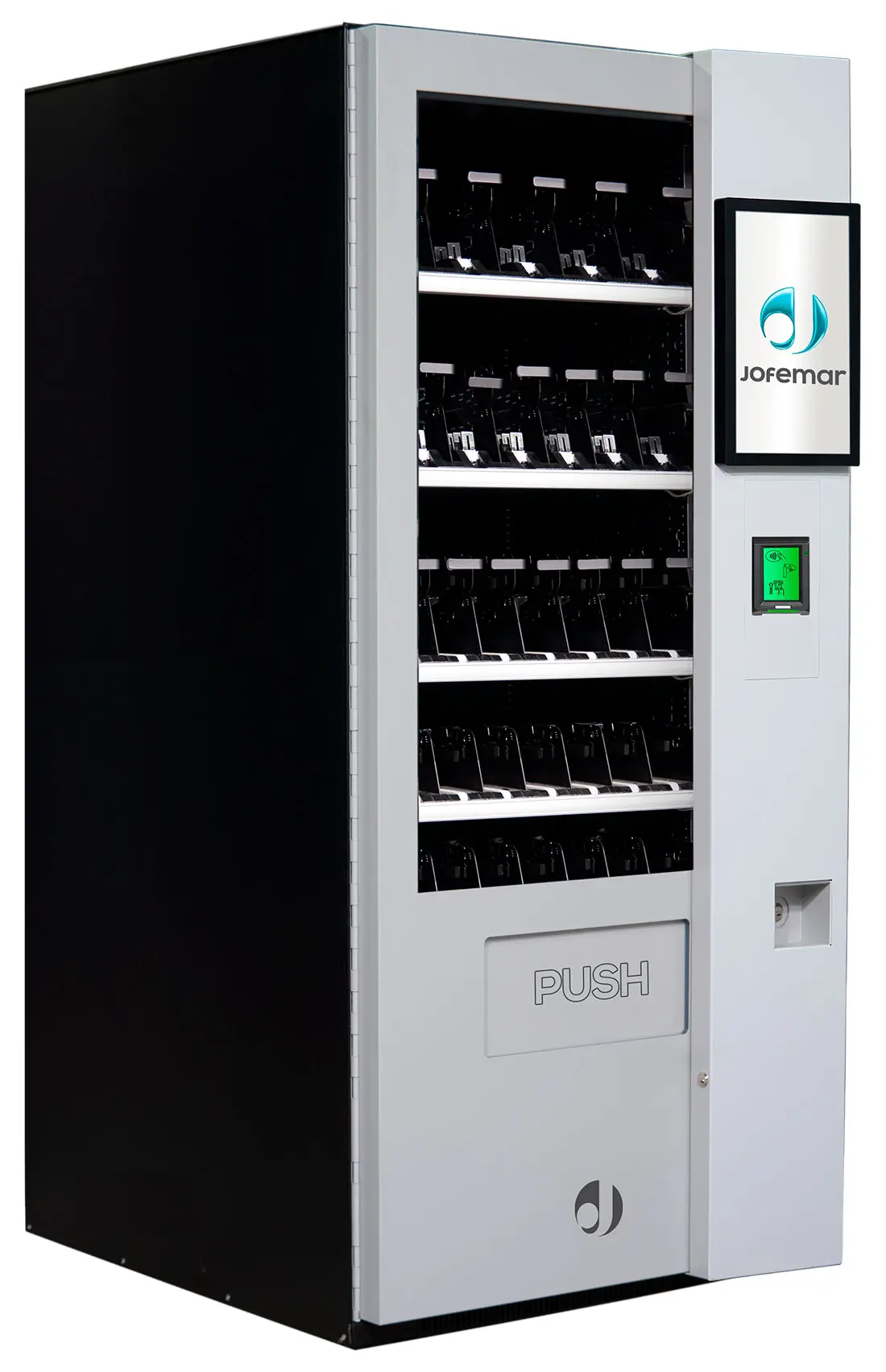 Jofemar VISION EsPlus TM Touch vending machine